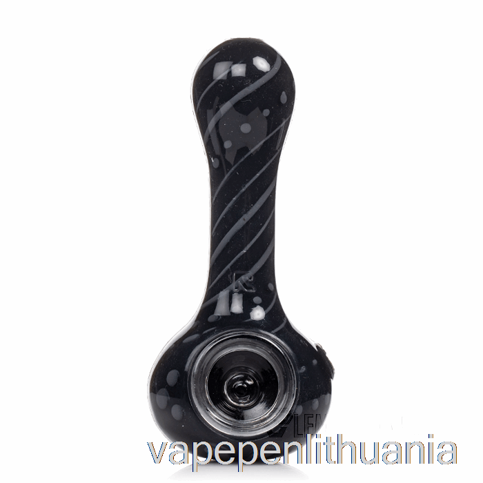 Eyce Oraflex Gėlių Silikoninis šaukštas Juodas / Pilkas Vape Skystis